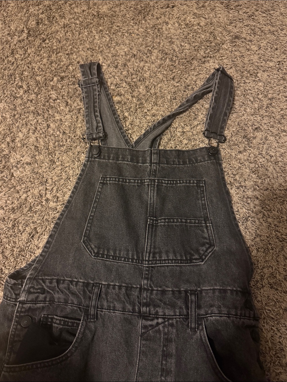 Free People Ziggy Overalls Mineral Black - Picture 4 of 5